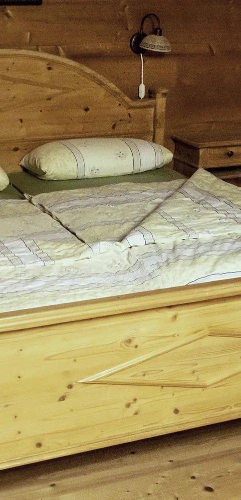 Schlafzimmer der Wohnung Breitenstein