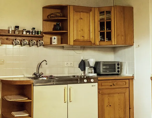 Küchenzeile der Wohnung Breitenstein