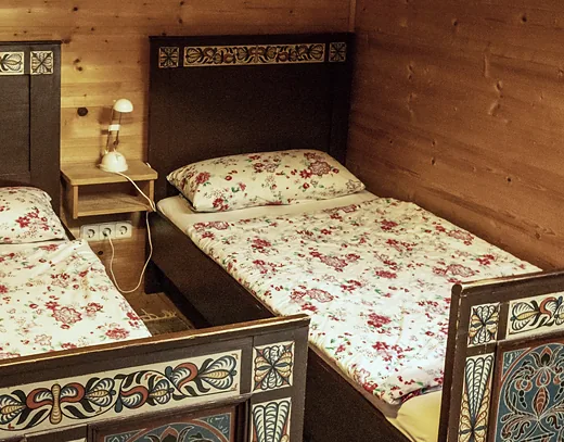 Zweites Schlafzimmer der Wohnung Wendelstein